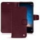 Huawei Mate 10 Lite leather case - Lie de vin ( Pantone 5115C ) 