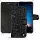 Funda de piel Huawei Mate 10 Lite - Autruche nero