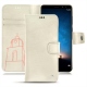 Capa em pele Huawei Mate 10 Lite - Blanc escumo