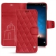 Housse cuir Huawei Mate 10 Lite - Rouge troupelenc - Couture