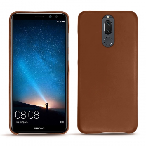 Capa em pele Huawei Mate 10 LiteMarron ( Nappa - Pantone #8B4720 ) 