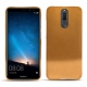 Coque cuir Huawei Mate 10 Lite - Or Maïa ( Pantone 871C ) 