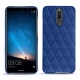 Custodia in pelle Huawei Mate 10 Lite - Bleu océan - Couture ( Nappa - Pantone 293C ) 