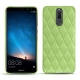 Coque cuir Huawei Mate 10 Lite - Vert olive - Couture ( Nappa - Pantone 578U ) 