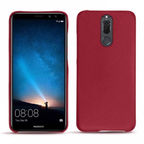 Custodia in pelle Huawei Mate 10 LiteRouge passion ( Pantone #a6192e ) 