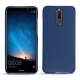 Capa em pele Huawei Mate 10 Lite - Bleu frisson