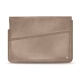 ノートPC、15インチ用レザーケース - Griffe 1 - Taupe vintage ( Pantone 7530C ) 