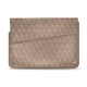 Capa em pele para computador portátil 15' - Griffe 1 - Taupe vintage - Couture