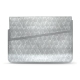 Housse cuir pour ordinateur portable 15' - Griffe 1 - Platinium - Couture
