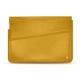 ノートPC、15インチ用レザーケース - Griffe 1 - Jaune soulèu