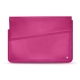 Leather sleeve for 15' laptop - Griffe 1 - Rose BB