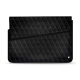 ノートPC、15インチ用レザーケース - Griffe 1 - Negre poudro - Couture
