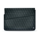 Housse cuir pour ordinateur portable 15' - Griffe 1 - Blu marino - Couture
