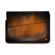 Funda de piel para ordenador portatil 15' - Griffe 1 - Marron Patine