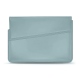Leather sleeve for 15' laptop - Griffe 1 - Bleu Ciel PU