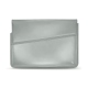 Leather sleeve for 13' laptop - Griffe 1 - Gris ( Nappa - Pantone W428C ) 