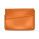 Housse cuir pour ordinateur portable 13' - Griffe 1 - Orange ( Nappa - Pantone 1495U ) 