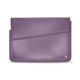 Housse cuir pour ordinateur portable 13' - Griffe 1 - Lilas ( Nappa - Pantone 2645U ) 