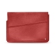 Funda de piel para ordenador portatil 13' - Griffe 1 - Cerise vintage ( Pantone 185C ) 