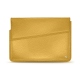 Leather sleeve for 13' laptop - Griffe 1 - Mimosa ( Pantone 141C ) 
