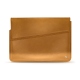 Housse cuir pour ordinateur portable 13' - Griffe 1 - Or Maïa ( Pantone 871C ) 