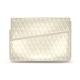 ノートPC、13インチ用レザーケース - Griffe 1 - Blanc - Couture ( Bologna - White ) 
