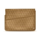 Leather sleeve for 13' laptop - Griffe 1 - Sable vintage - Couture