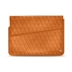 13 인치 휴대용 퍼스널 컴퓨터를위한 가죽 케이스 - Griffe 1 - Mandarine vintage - Couture