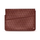 Leather sleeve for 13' laptop - Griffe 1 - Passion vintage - Couture