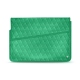 Housse cuir pour ordinateur portable 13' - Griffe 1 - Menthe vintage - Couture