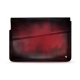 Funda de piel para ordenador portatil 13' - Griffe 1 - Rouge Patine