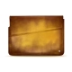 Housse cuir pour ordinateur portable 13' - Griffe 1 - Doré Patine