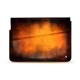 Leather sleeve for 13' laptop - Griffe 1 - Fauve Patine