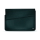 Leather sleeve for 13' laptop - Griffe 1 - Vert séduisant