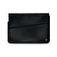 Housse cuir pour ordinateur portable 11' - Griffe 1 - Dark vintage ( Roughtcut - Black#5256 ) 