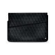 Leather sleeve for 11' laptop - Griffe 1 - Dark vintage - Couture