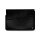 Funda de piel para ordenador portatil 11' - Griffe 1 - Crocodile nero