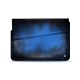 Funda de piel para ordenador portatil 11' - Griffe 1 - Bleu Patine