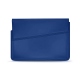 ノートPC、11インチ用レザーケース - Griffe 1 - Bleu Océan PU