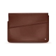 Leather sleeve for 11' laptop - Griffe 1 - Marron délicat