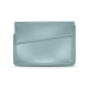 Leather sleeve for 8' laptop - Griffe 1 - Bleu ciel ( Nappa - Pantone 277C ) 