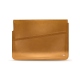 Funda de piel para ordenador portatil 8' - Griffe 1 - Or Maïa ( Pantone 871C ) 