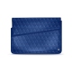ノートPC、8インチ用レザーケース - Griffe 1 - Bleu océan - Couture ( Nappa - Pantone 293C ) 