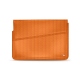 Leather sleeve for 8' laptop - Griffe 1 - Abaca arancio