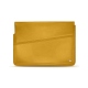 Leather sleeve for 8' laptop - Griffe 1 - Jaune soulèu