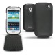 Samsung GT-i8190 Galaxy S III mini  leather case - Noir ( Nappa - Black ) 