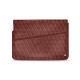 Leather sleeve for 8' laptop - Griffe 1 - Passion vintage - Couture