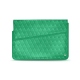Housse cuir pour ordinateur portable 8' - Griffe 1 - Menthe vintage - Couture