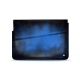 Custodia in pelle per computer portatile 8' - Griffe 1 - Bleu Patine