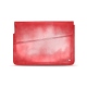 Leather sleeve for 8' laptop - Griffe 1 - Rose Patine